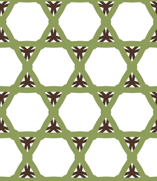 Geometrik süslemeli vektör deseni. Kusursuz tasarım dokusu.