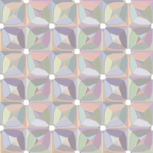 几何装饰风格无缝矢量图案 — 图库矢量图片