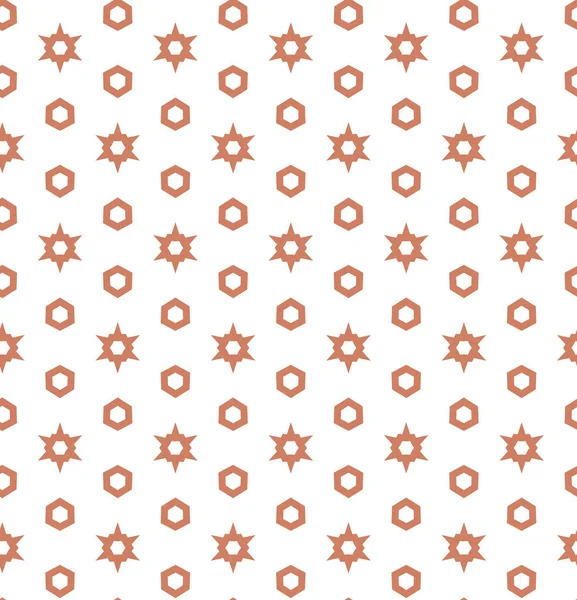 Motif Vectoriel Sans Couture Dans Style Ornemental Géométrique — Image vectorielle