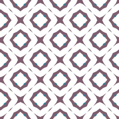 Dikişsiz geometrik süs vektör deseni. Soyut arka plan