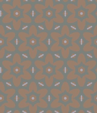 Geometrik süslemeli vektör deseni. Kusursuz tasarım dokusu.