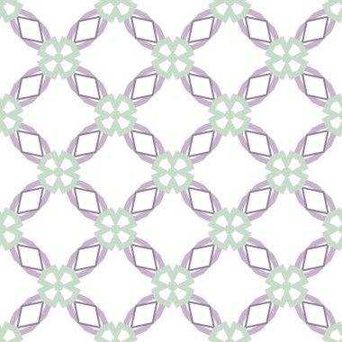 Dikişsiz geometrik süs vektör deseni. Soyut arka plan