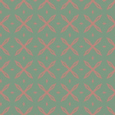 geometrik süsleme biçiminde kusursuz vektör deseni