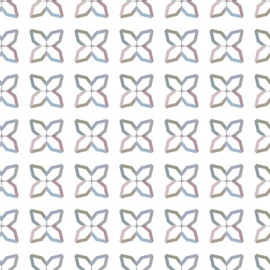 Kusursuz Vektör Deseni. Geometrik Süsleme Biçiminde Arkaplan DokusuName.