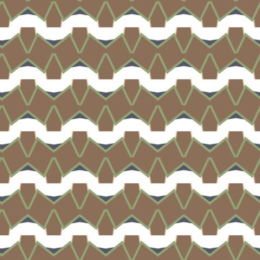 Dikişsiz geometrik süs vektör deseni. Soyut arka plan