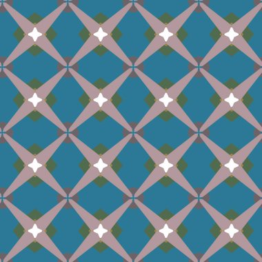 Geometrik süslemeli vektör deseni. Kusursuz tasarım dokusu.