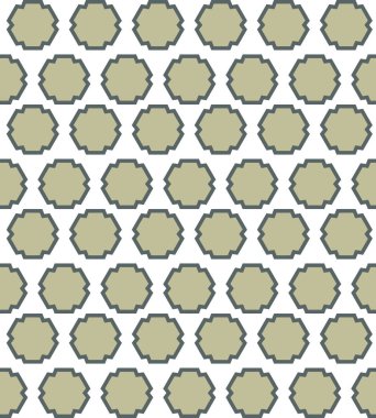 Geometrik süslemeli vektör deseni. Kusursuz tasarım dokusu.