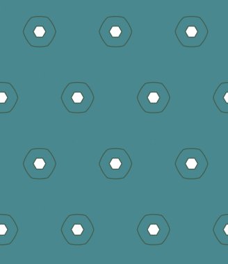 Geometrik süslemeli vektör deseni. Kusursuz tasarım dokusu.