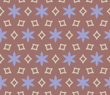 geometrik süsleme biçiminde kusursuz vektör deseni