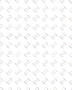 geometrik süsleme biçiminde kusursuz vektör deseni