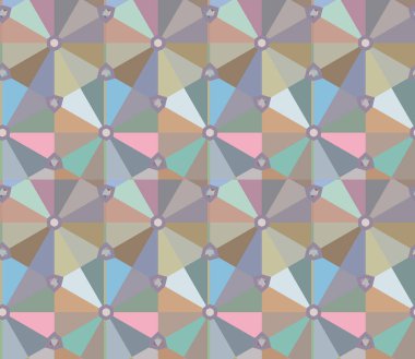 Kusursuz Vektör Deseni. Geometrik Süsleme Biçiminde Arkaplan DokusuName.