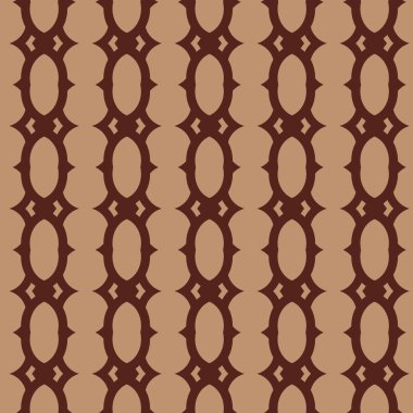 geometrik süsleme biçiminde kusursuz vektör deseni