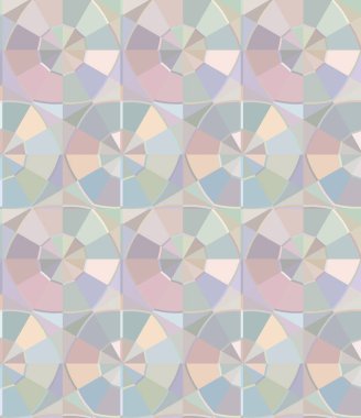 geometrik süsleme biçiminde kusursuz vektör deseni