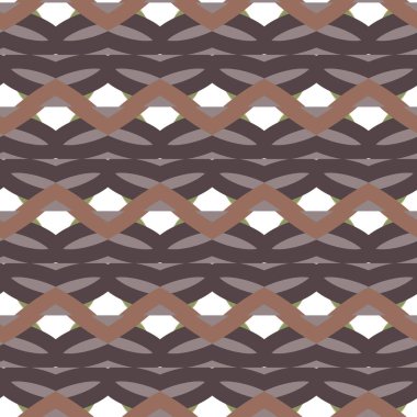 Kusursuz Vektör Deseni. Geometrik Süsleme Biçiminde Arkaplan DokusuName.