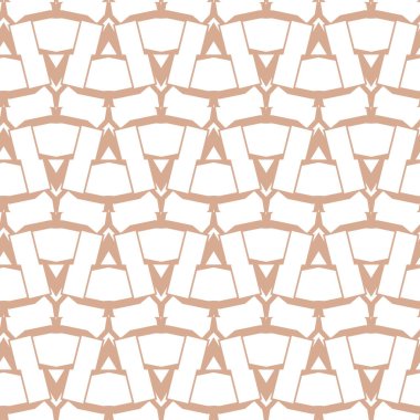 geometrik süsleme biçiminde kusursuz vektör deseni