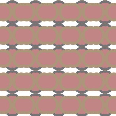 Geometrik süslemeli vektör deseni. Kusursuz tasarım dokusu.