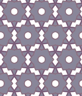 Geometrik süslemeli vektör deseni. Kusursuz tasarım dokusu.