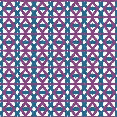 Geometrik süslemeli vektör deseni. Kusursuz tasarım dokusu.