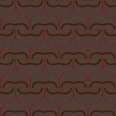 geometrik süsleme biçiminde kusursuz vektör deseni