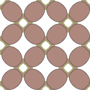 Geometrik süslemeli vektör deseni. Kusursuz tasarım dokusu.