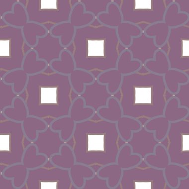 Geometrik süslemeli vektör deseni. Kusursuz tasarım dokusu.