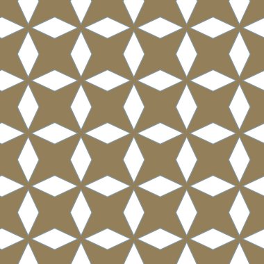 geometrik süsleme biçiminde kusursuz vektör deseni