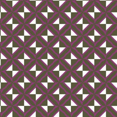 Kusursuz Vektör Deseni. Geometrik Süsleme Biçiminde Arkaplan DokusuName.