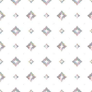geometrik süsleme biçiminde kusursuz vektör deseni