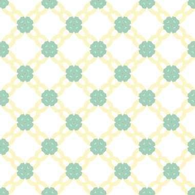 geometrik süsleme biçiminde kusursuz vektör deseni