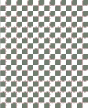 Geometrik süslemeli vektör deseni. Kusursuz tasarım dokusu.