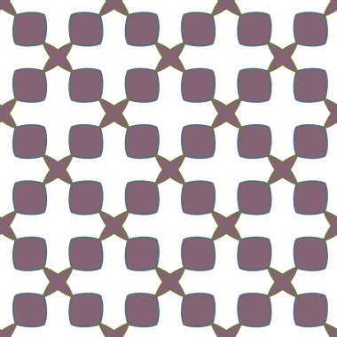 Kusursuz Vektör Deseni. Geometrik Süsleme Biçiminde Arkaplan DokusuName.