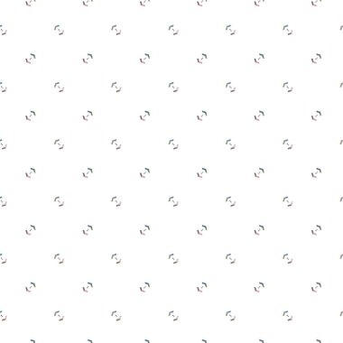 Geometrik süslemeli vektör deseni. Kusursuz tasarım dokusu.