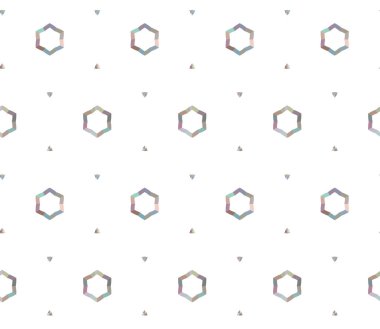 geometrik süsleme biçiminde kusursuz vektör deseni