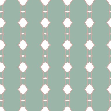 geometrik süsleme biçiminde kusursuz vektör deseni