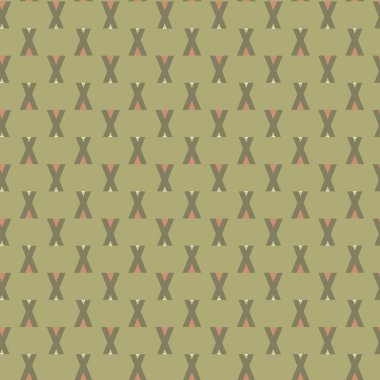 Dikişsiz geometrik süs vektör deseni. Soyut arka plan