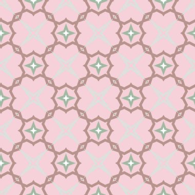 Kusursuz Vektör Deseni. Geometrik Süsleme Biçiminde Arkaplan DokusuName.