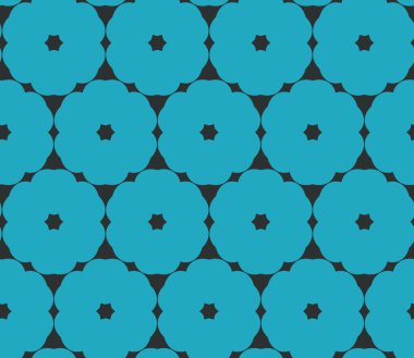 Geometrik süslemeli vektör deseni. Kusursuz tasarım dokusu.