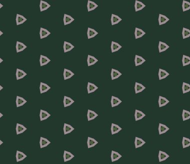 Geometrik süslemeli vektör deseni. Kusursuz tasarım dokusu.