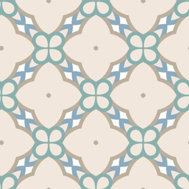 Geometrik süslemeli vektör deseni. Kusursuz tasarım dokusu.