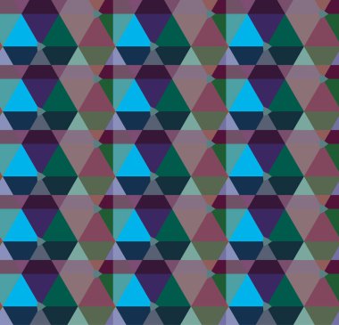 Geometrik süslemeli vektör deseni. Kusursuz tasarım dokusu.