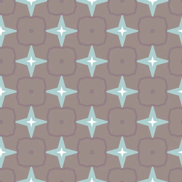 Motif Vectoriel Sans Couture Dans Style Ornemental Géométrique — Image vectorielle