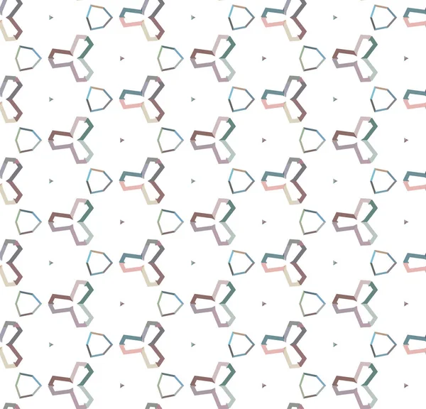 Абстрактна Текстура Тла Геометричному Декоративному Стилі Безшовний Дизайн — стоковий вектор