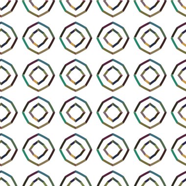 Kusursuz Vektör Deseni. Geometrik Süsleme Biçiminde Arkaplan DokusuName.