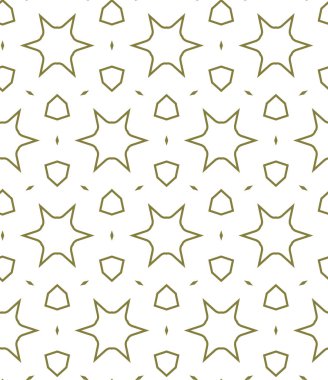 geometrik süsleme biçiminde kusursuz vektör deseni