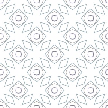 Dikişsiz geometrik süs vektör deseni. Soyut arka plan