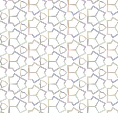 Geometrik süs tarzında soyut arkaplan dokusu. Kusursuz tasarım.