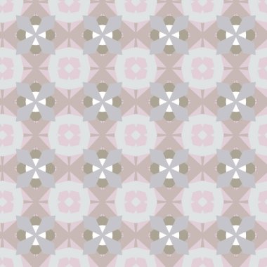 Dikişsiz geometrik süs vektör deseni. Soyut arka plan