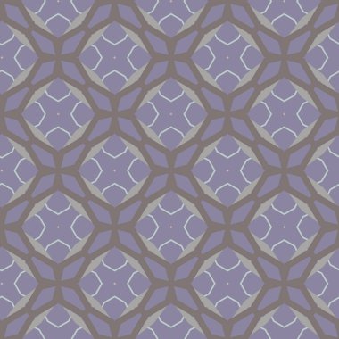 Dikişsiz geometrik süs vektör deseni. Soyut arka plan