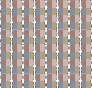 Kusursuz Vektör Deseni. Geometrik Süsleme Biçiminde Arkaplan DokusuName.