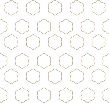 Kusursuz Vektör Deseni. Geometrik Süsleme Biçiminde Arkaplan DokusuName.